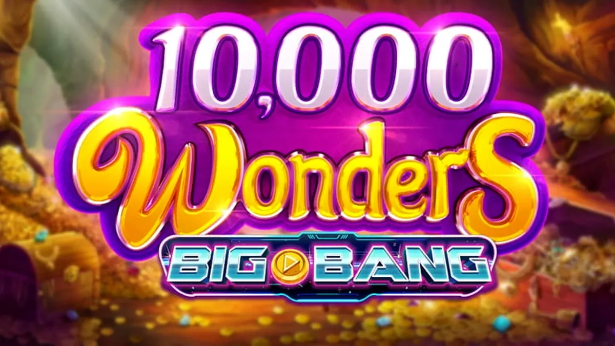 Tangkapan layar dari game slot online 10,000 Wonders Big Bang dari ReelPlay